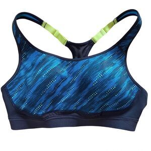 Champion C9 Sports Bra Power Core Compression Duo Dry Adj Straps Sz L
